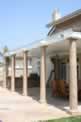 Patio Row of Faux Columns